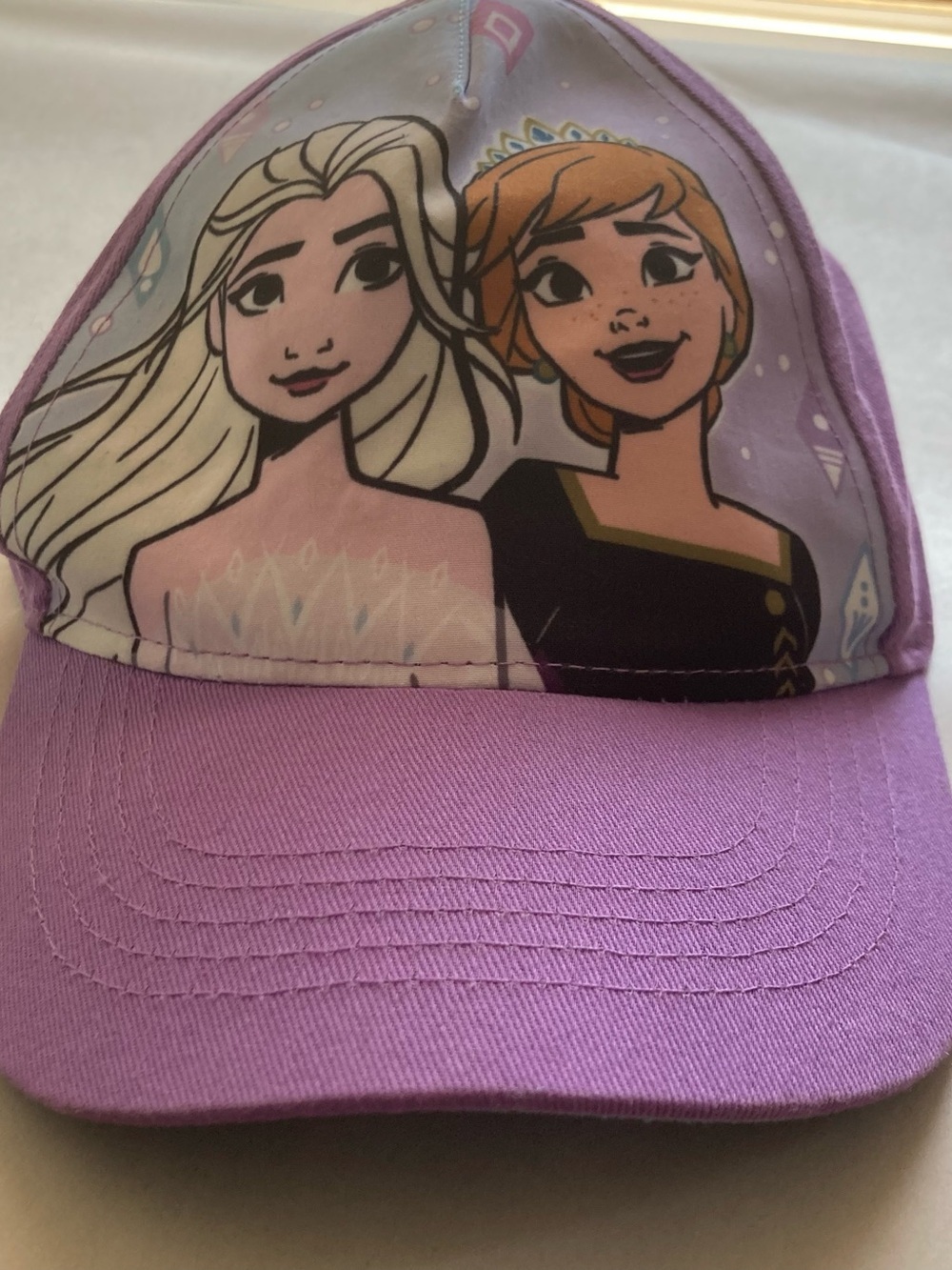 Disney Frozen Ana & Elsa  Baseball Cap Purple